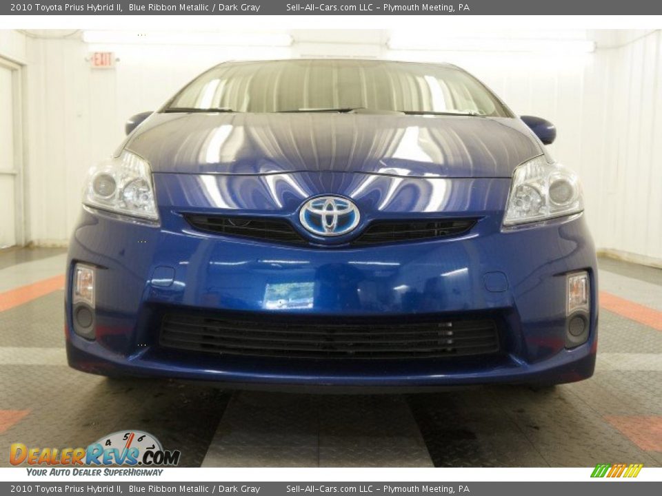 2010 Toyota Prius Hybrid II Blue Ribbon Metallic / Dark Gray Photo #12