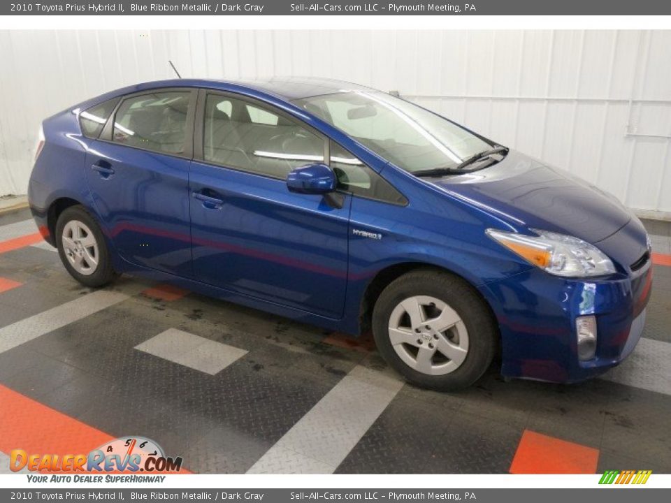 2010 Toyota Prius Hybrid II Blue Ribbon Metallic / Dark Gray Photo #14