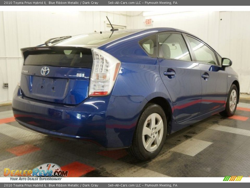 2010 Toyota Prius Hybrid II Blue Ribbon Metallic / Dark Gray Photo #16