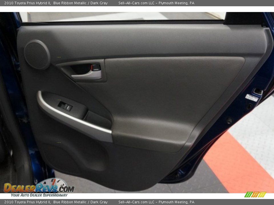 2010 Toyota Prius Hybrid II Blue Ribbon Metallic / Dark Gray Photo #23