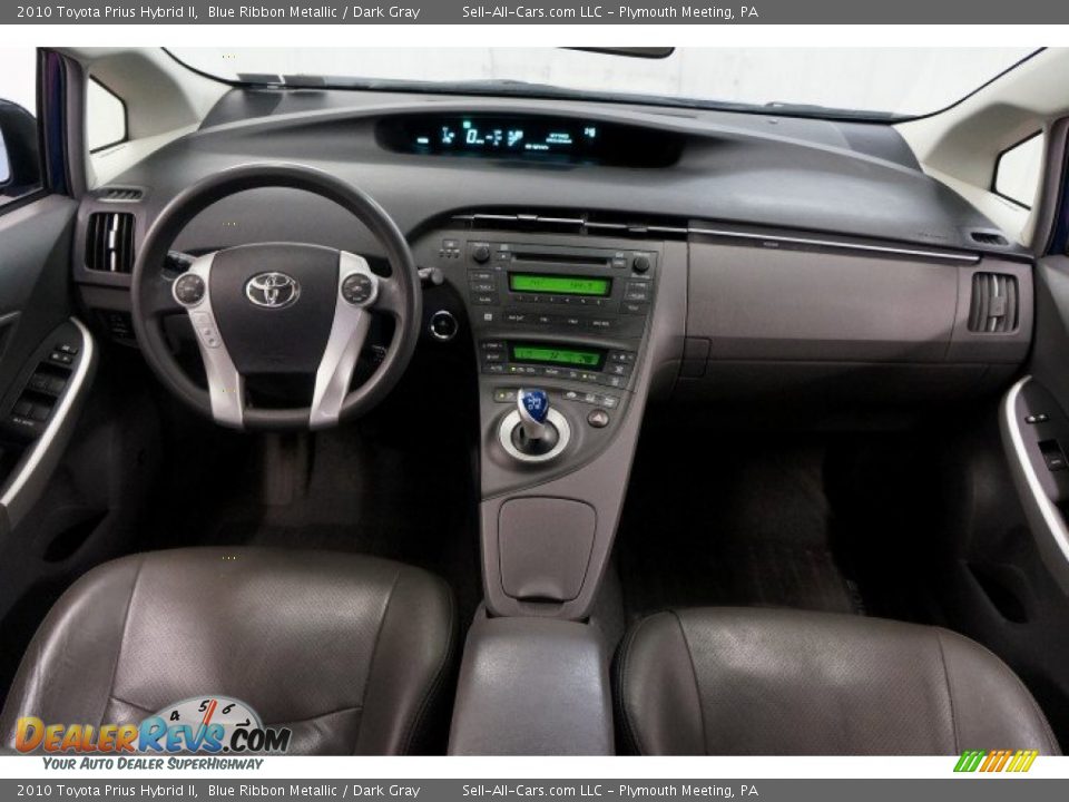 2010 Toyota Prius Hybrid II Blue Ribbon Metallic / Dark Gray Photo #27
