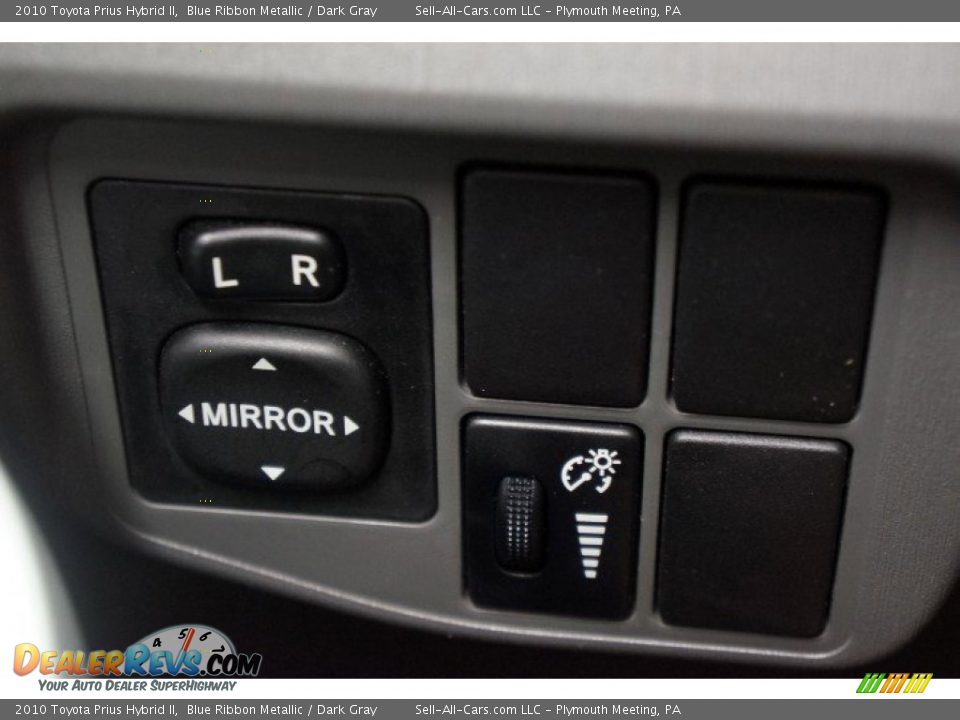 2010 Toyota Prius Hybrid II Blue Ribbon Metallic / Dark Gray Photo #29