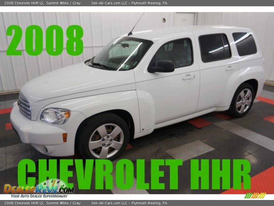 2008 Chevrolet HHR LS Summit White / Gray Photo #1