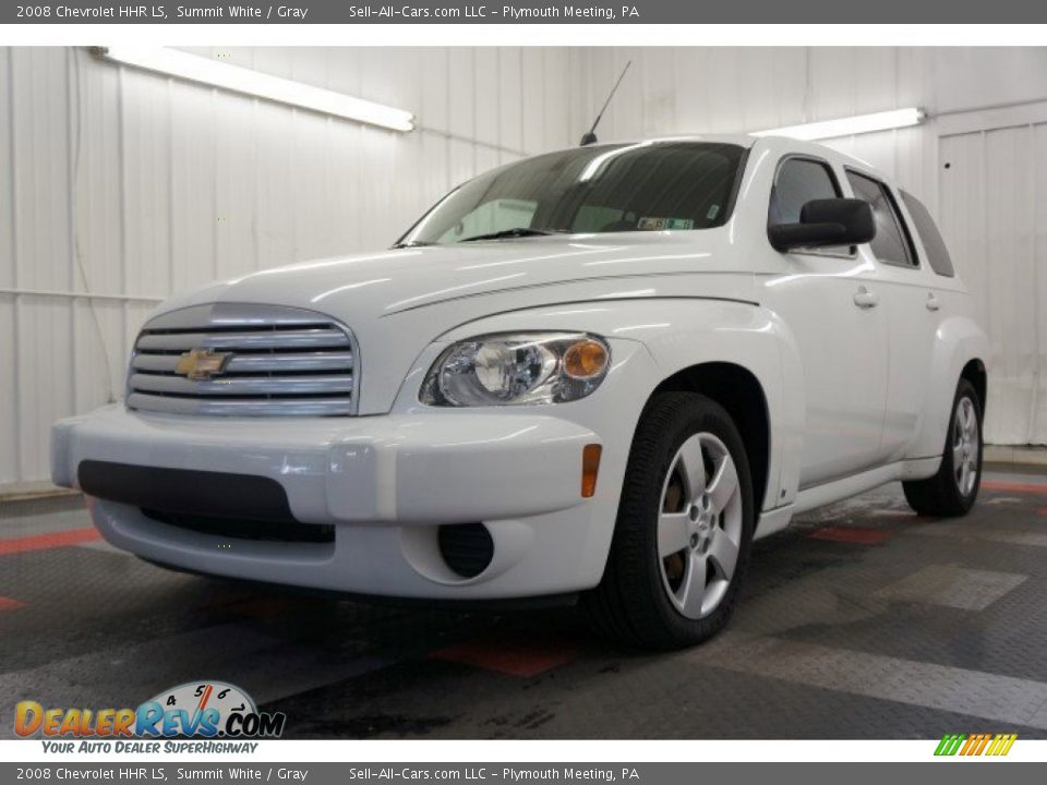 2008 Chevrolet HHR LS Summit White / Gray Photo #2