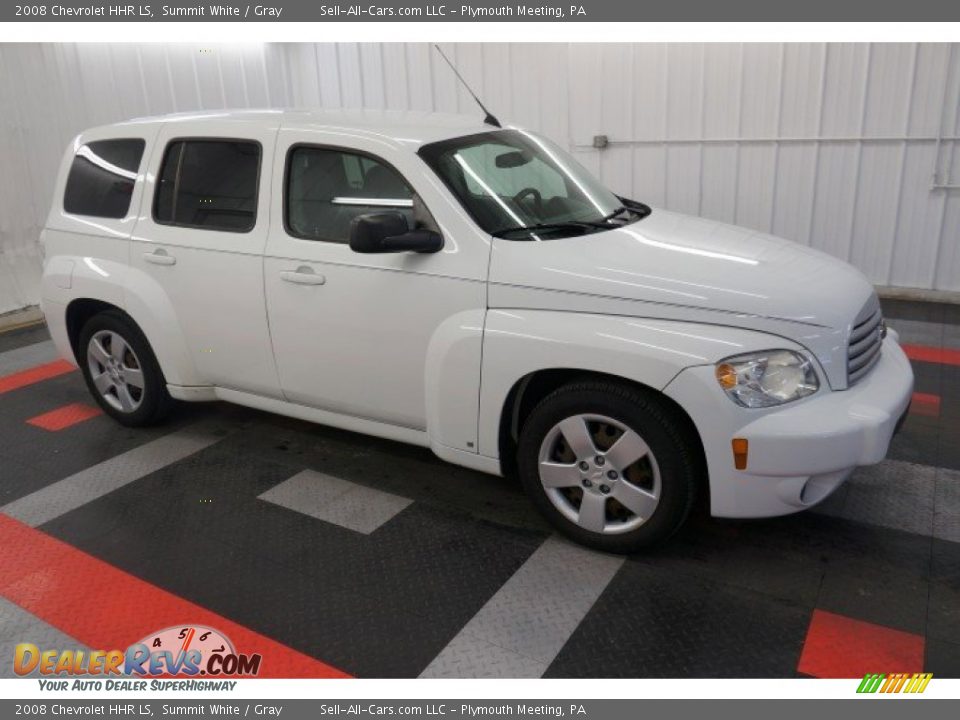 2008 Chevrolet HHR LS Summit White / Gray Photo #5