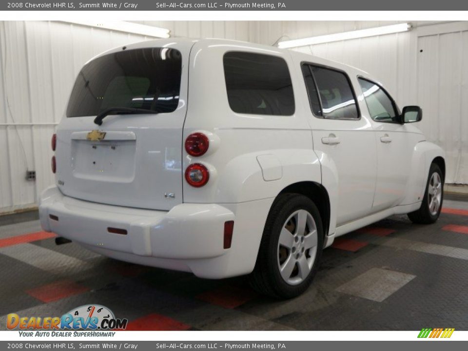 2008 Chevrolet HHR LS Summit White / Gray Photo #7