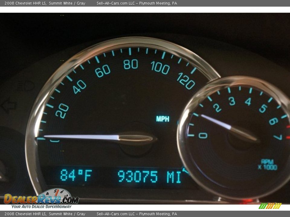 2008 Chevrolet HHR LS Summit White / Gray Photo #25