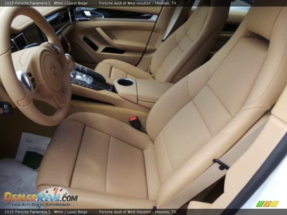 Front Seat of 2015 Porsche Panamera S Photo #13