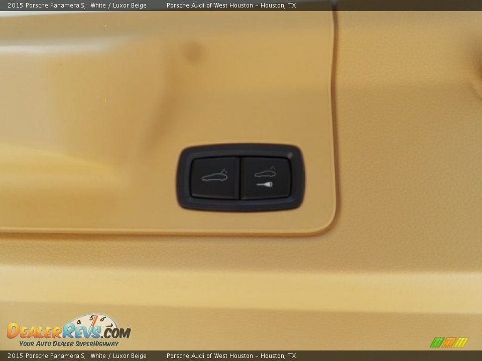 2015 Porsche Panamera S White / Luxor Beige Photo #29