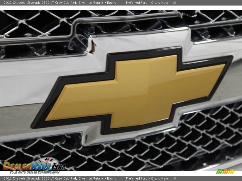 2012 Chevrolet Silverado 1500 LT Crew Cab 4x4 Silver Ice Metallic / Ebony Photo #5