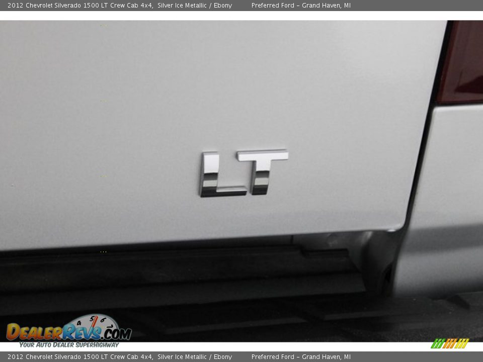 2012 Chevrolet Silverado 1500 LT Crew Cab 4x4 Silver Ice Metallic / Ebony Photo #11
