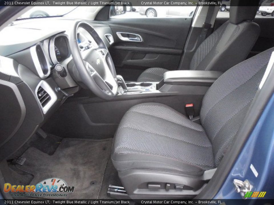 2011 Chevrolet Equinox LT Twilight Blue Metallic / Light Titanium/Jet Black Photo #4
