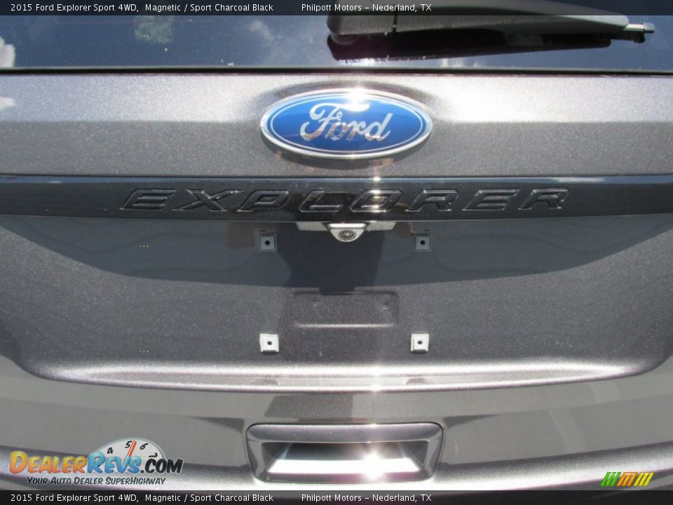 2015 Ford Explorer Sport 4WD Magnetic / Sport Charcoal Black Photo #14