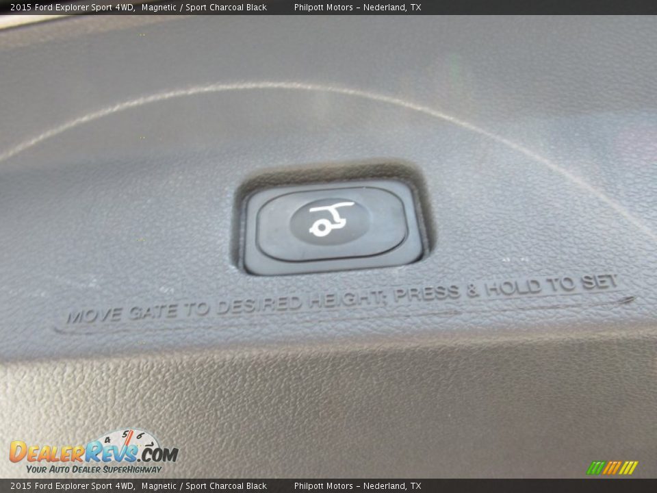 2015 Ford Explorer Sport 4WD Magnetic / Sport Charcoal Black Photo #19