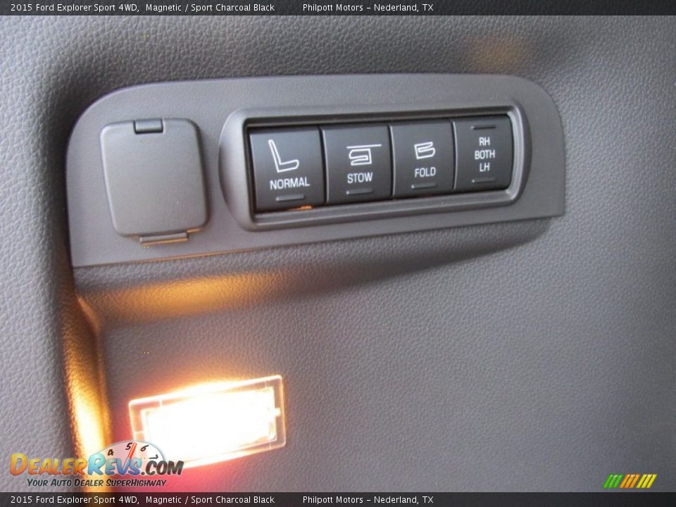 2015 Ford Explorer Sport 4WD Magnetic / Sport Charcoal Black Photo #20