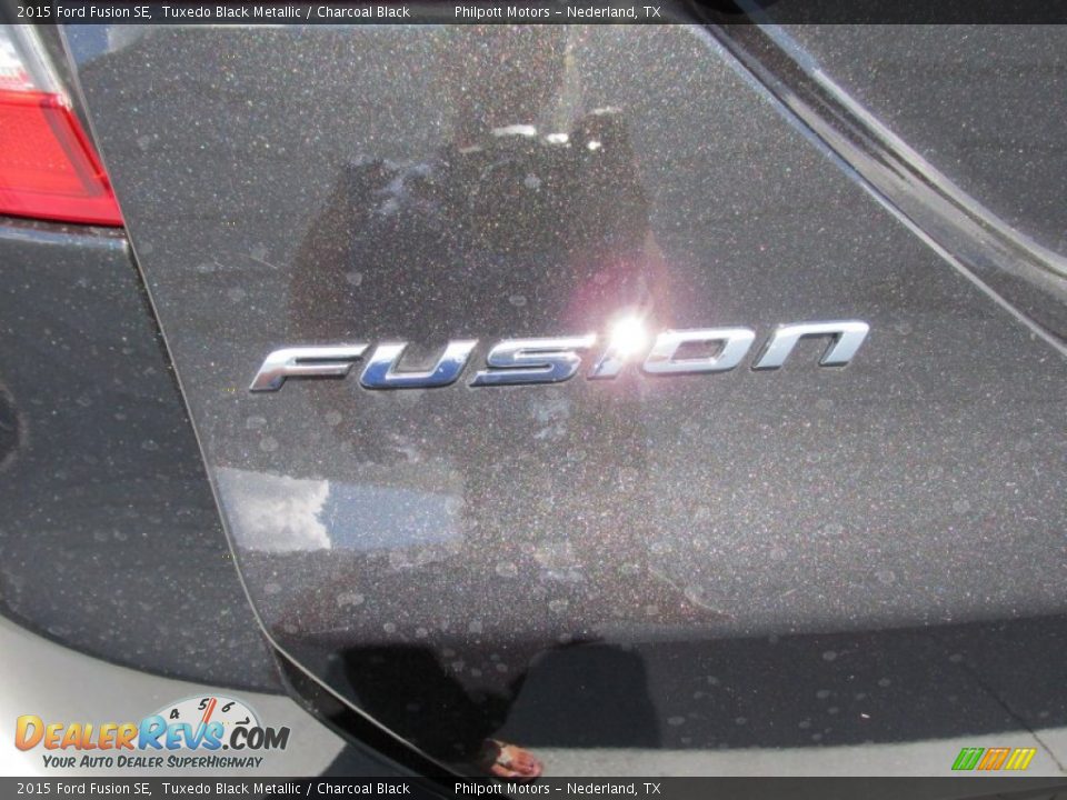 2015 Ford Fusion SE Tuxedo Black Metallic / Charcoal Black Photo #14