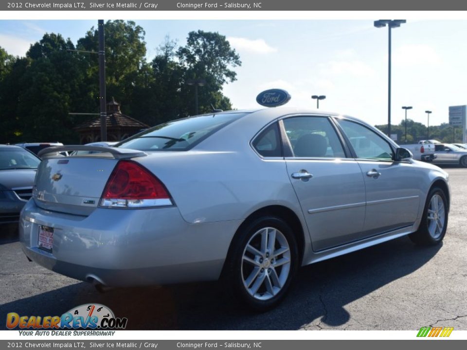 2012 Chevrolet Impala LTZ Silver Ice Metallic / Gray Photo #4