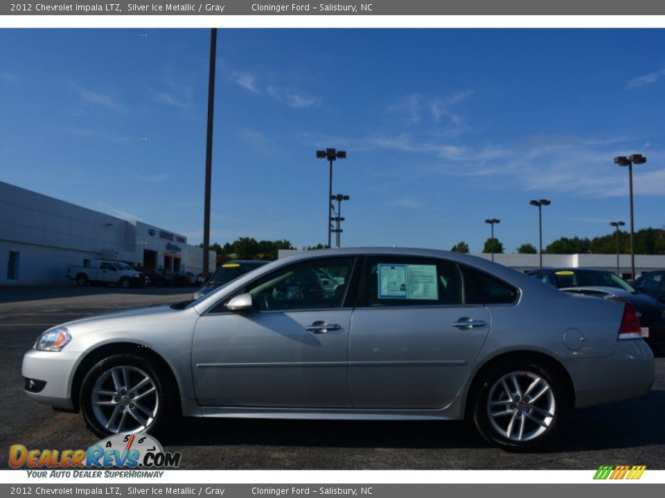 2012 Chevrolet Impala LTZ Silver Ice Metallic / Gray Photo #6