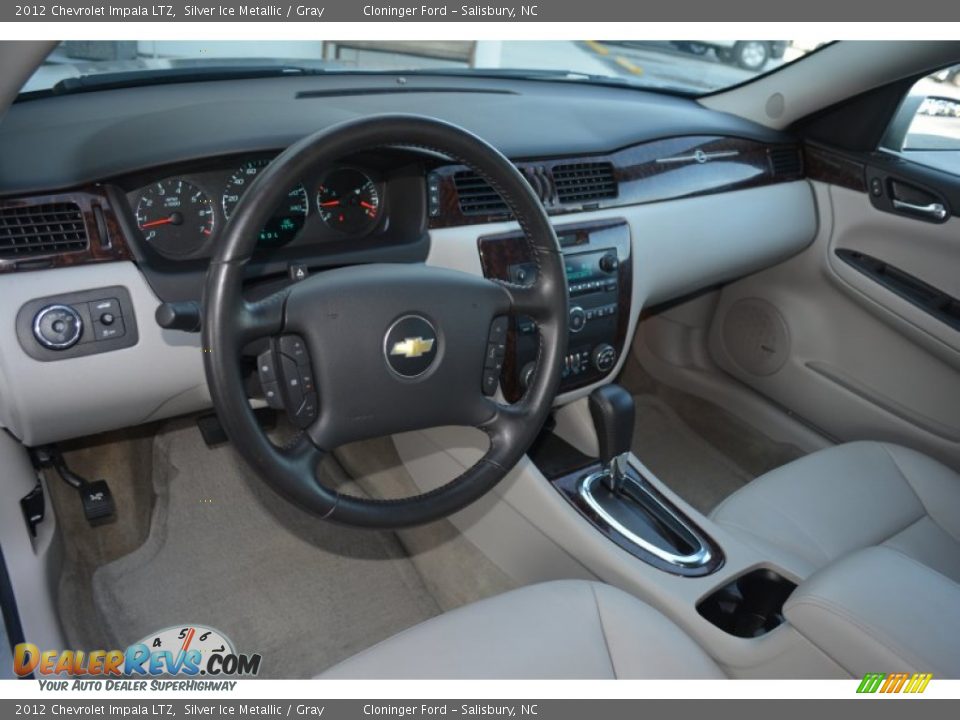 2012 Chevrolet Impala LTZ Silver Ice Metallic / Gray Photo #10