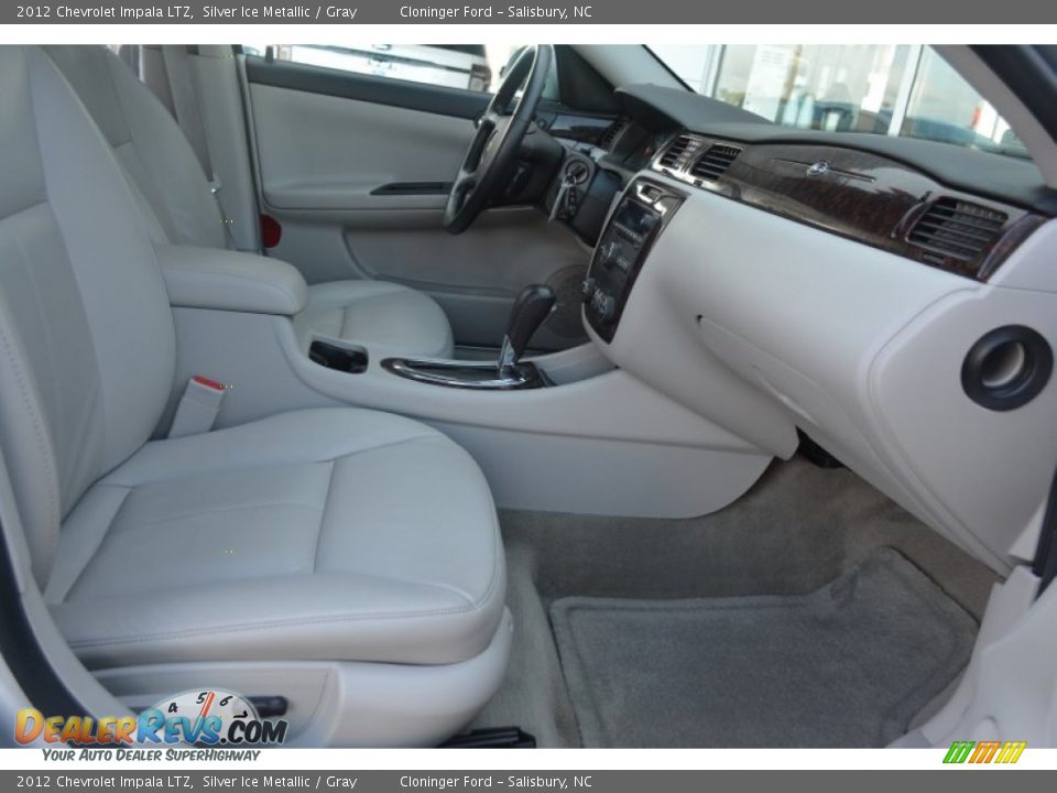 2012 Chevrolet Impala LTZ Silver Ice Metallic / Gray Photo #15