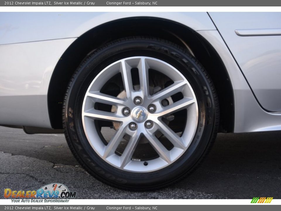 2012 Chevrolet Impala LTZ Silver Ice Metallic / Gray Photo #17