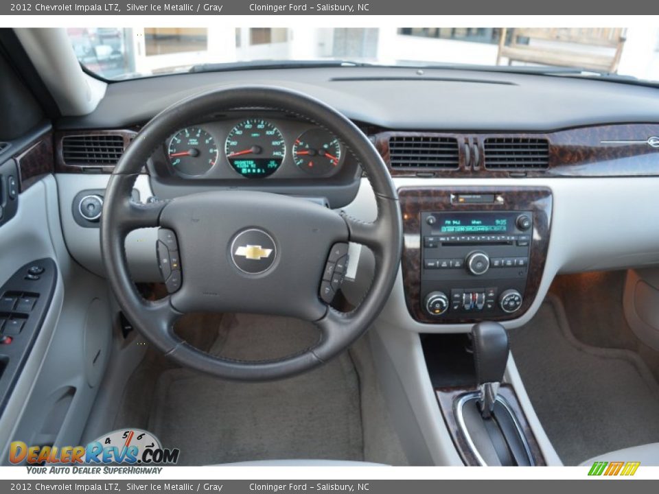 2012 Chevrolet Impala LTZ Silver Ice Metallic / Gray Photo #18