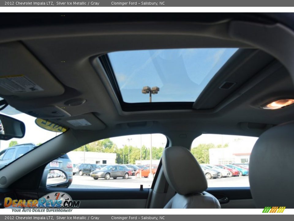 2012 Chevrolet Impala LTZ Silver Ice Metallic / Gray Photo #19