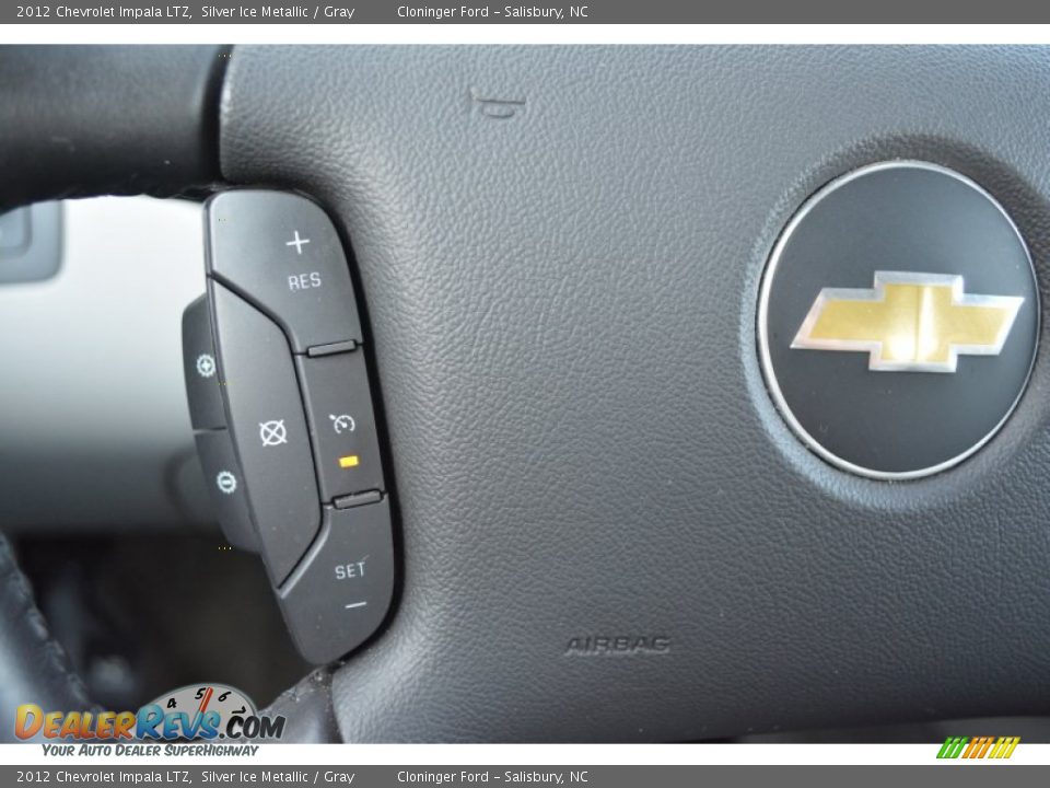 2012 Chevrolet Impala LTZ Silver Ice Metallic / Gray Photo #24