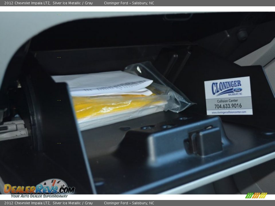 2012 Chevrolet Impala LTZ Silver Ice Metallic / Gray Photo #28