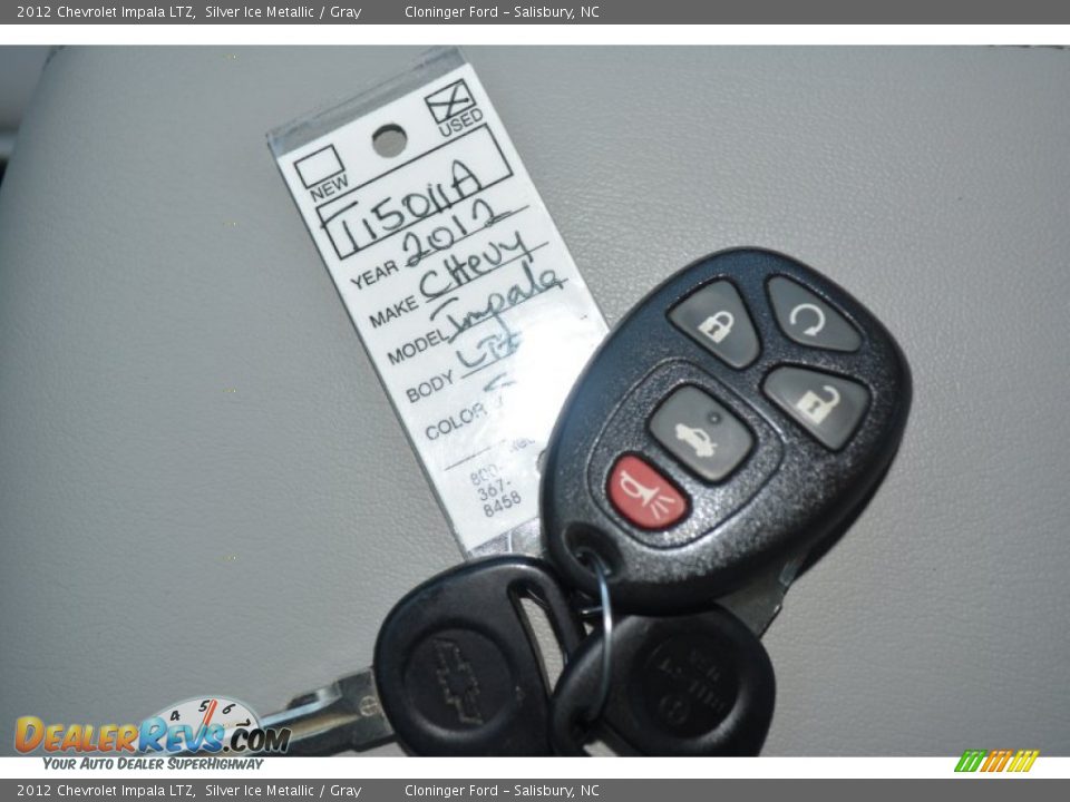 2012 Chevrolet Impala LTZ Silver Ice Metallic / Gray Photo #29