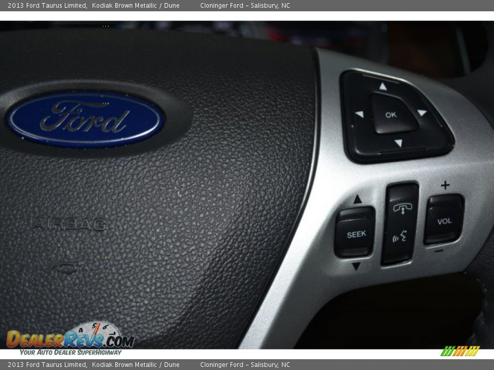 2013 Ford Taurus Limited Kodiak Brown Metallic / Dune Photo #29