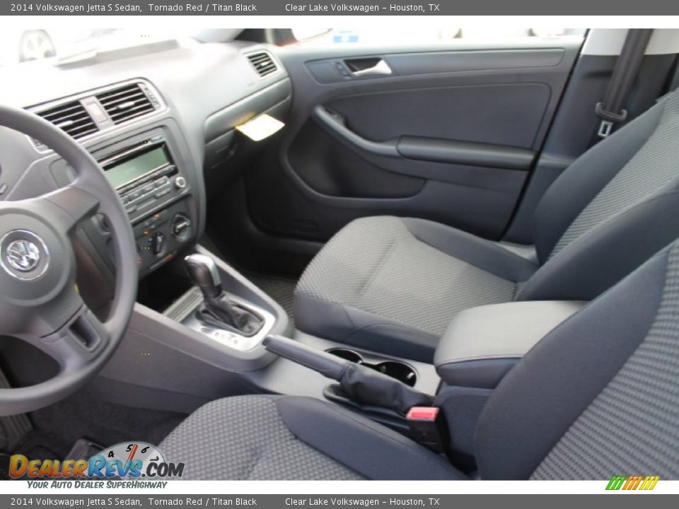 2014 Volkswagen Jetta S Sedan Tornado Red / Titan Black Photo #11