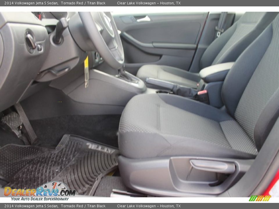 2014 Volkswagen Jetta S Sedan Tornado Red / Titan Black Photo #12