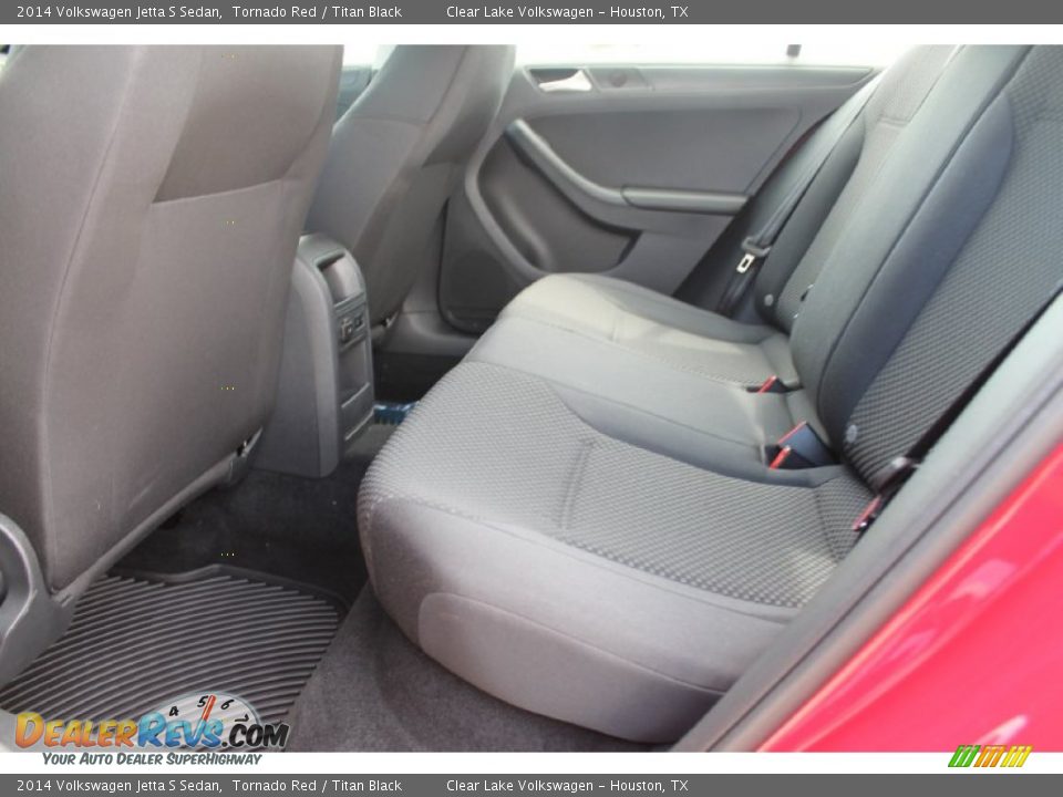 2014 Volkswagen Jetta S Sedan Tornado Red / Titan Black Photo #22