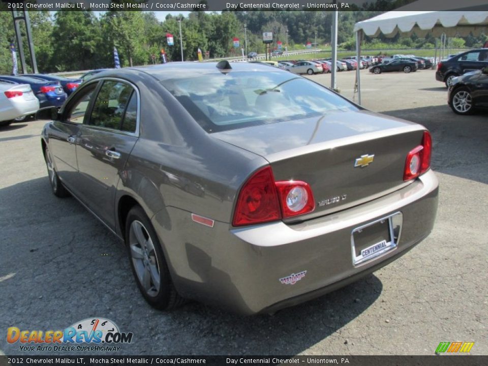 2012 Chevrolet Malibu LT Mocha Steel Metallic / Cocoa/Cashmere Photo #4