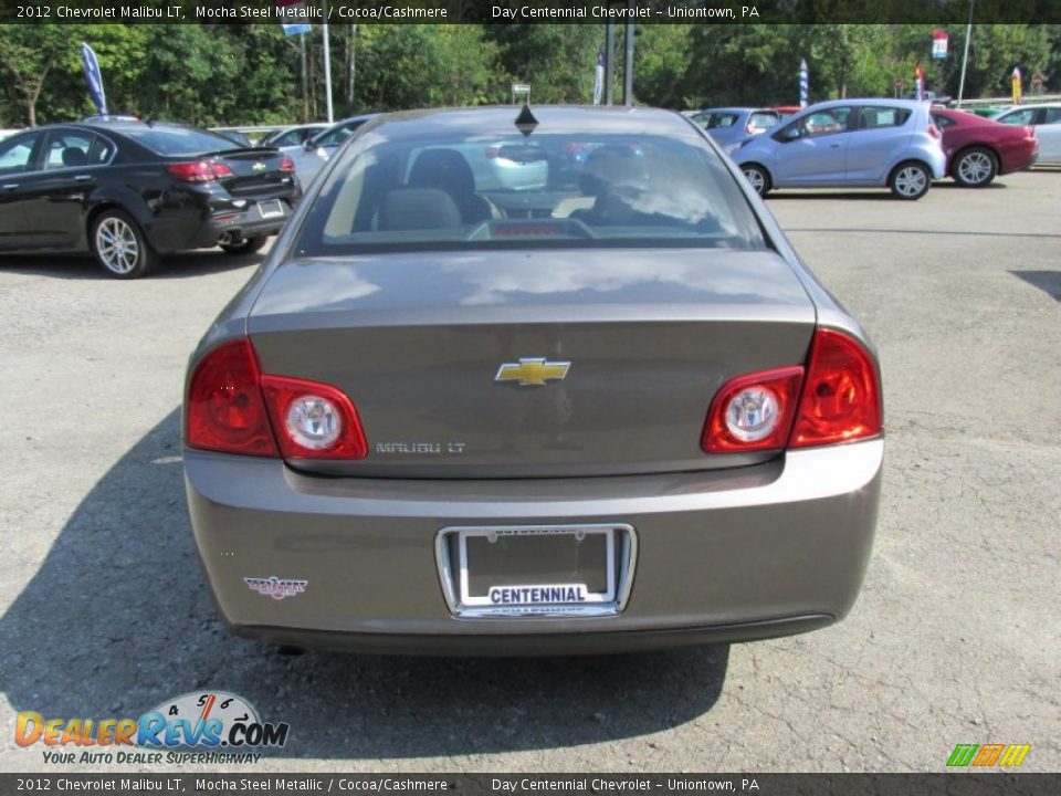 2012 Chevrolet Malibu LT Mocha Steel Metallic / Cocoa/Cashmere Photo #5