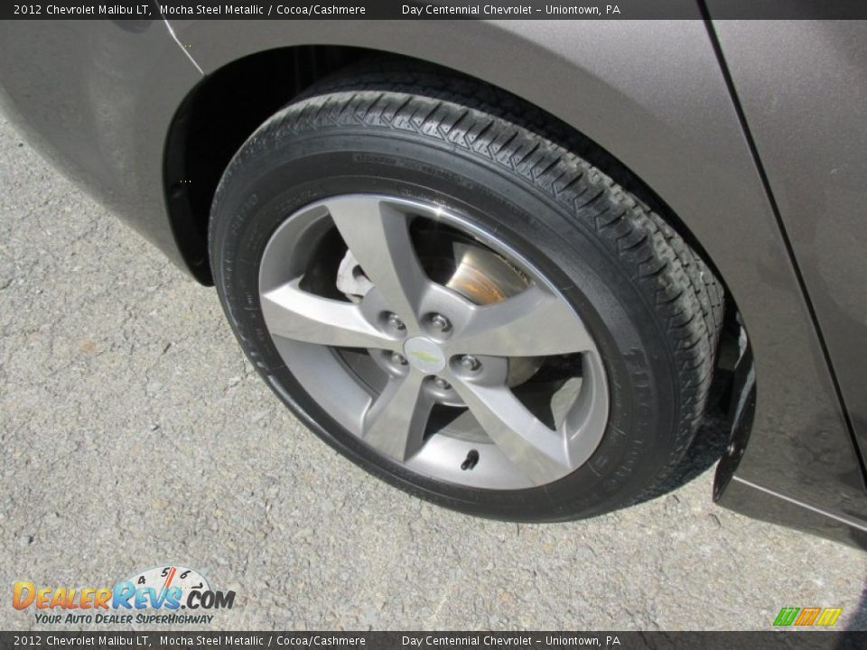 2012 Chevrolet Malibu LT Mocha Steel Metallic / Cocoa/Cashmere Photo #8