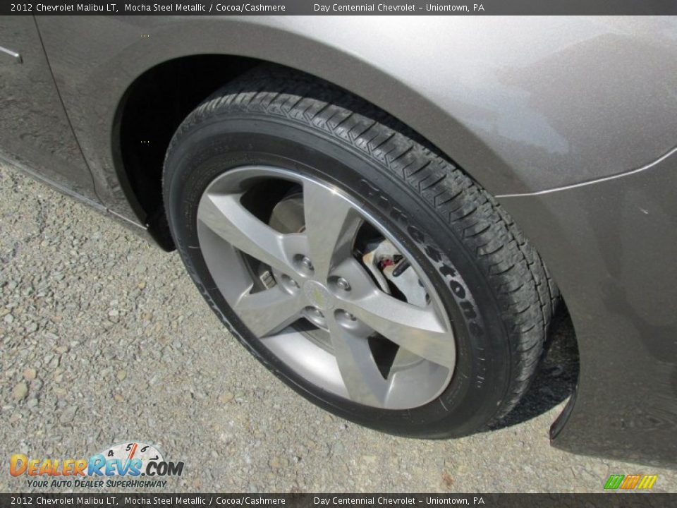 2012 Chevrolet Malibu LT Mocha Steel Metallic / Cocoa/Cashmere Photo #10
