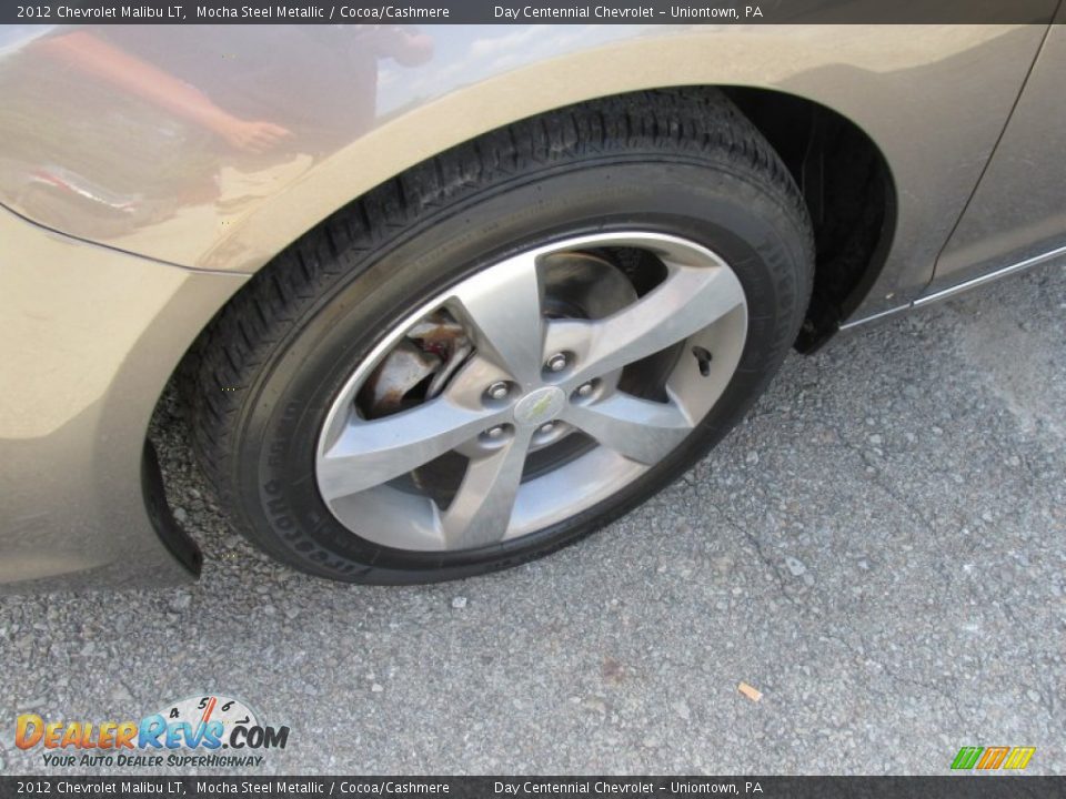 2012 Chevrolet Malibu LT Mocha Steel Metallic / Cocoa/Cashmere Photo #13