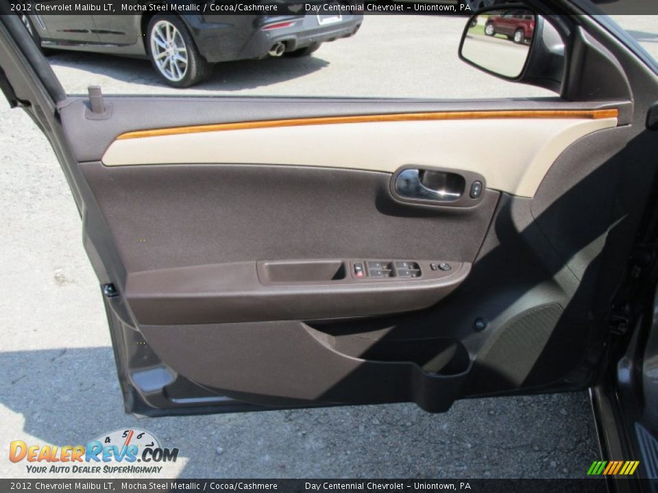 2012 Chevrolet Malibu LT Mocha Steel Metallic / Cocoa/Cashmere Photo #14