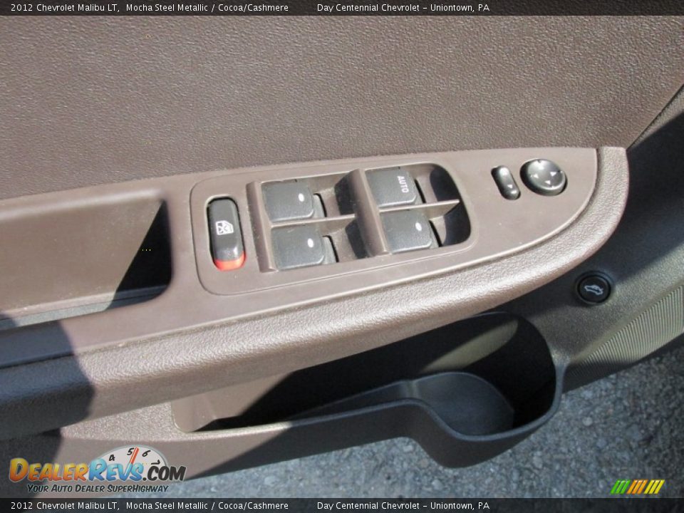 2012 Chevrolet Malibu LT Mocha Steel Metallic / Cocoa/Cashmere Photo #17