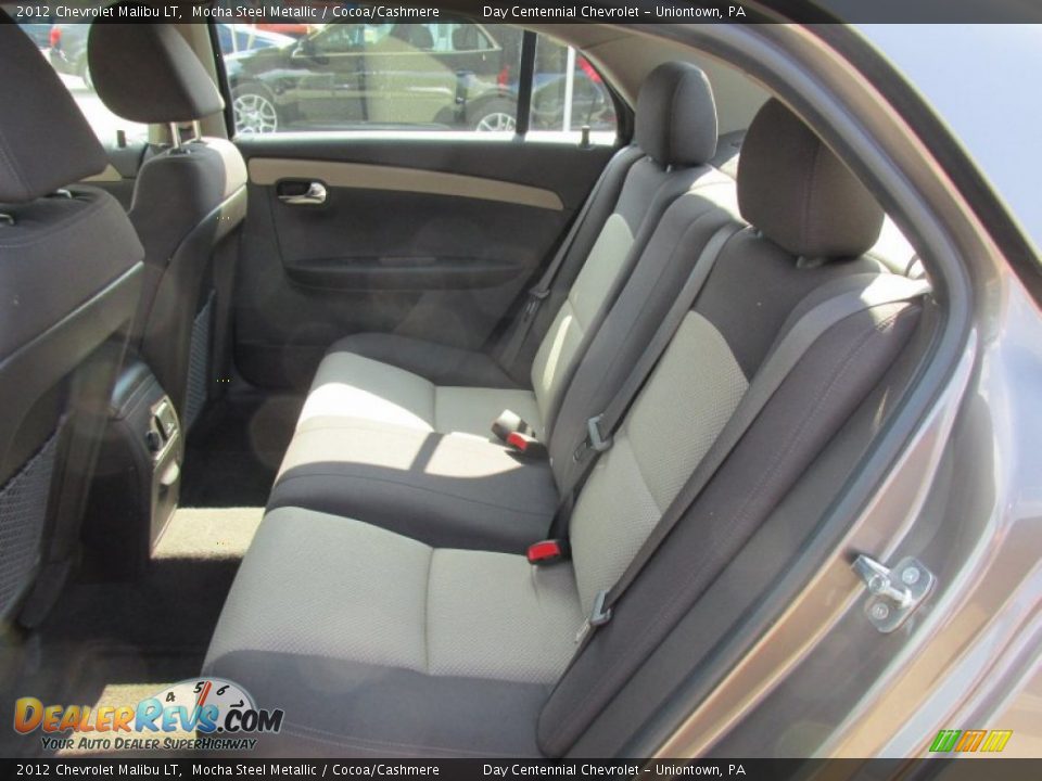 2012 Chevrolet Malibu LT Mocha Steel Metallic / Cocoa/Cashmere Photo #19