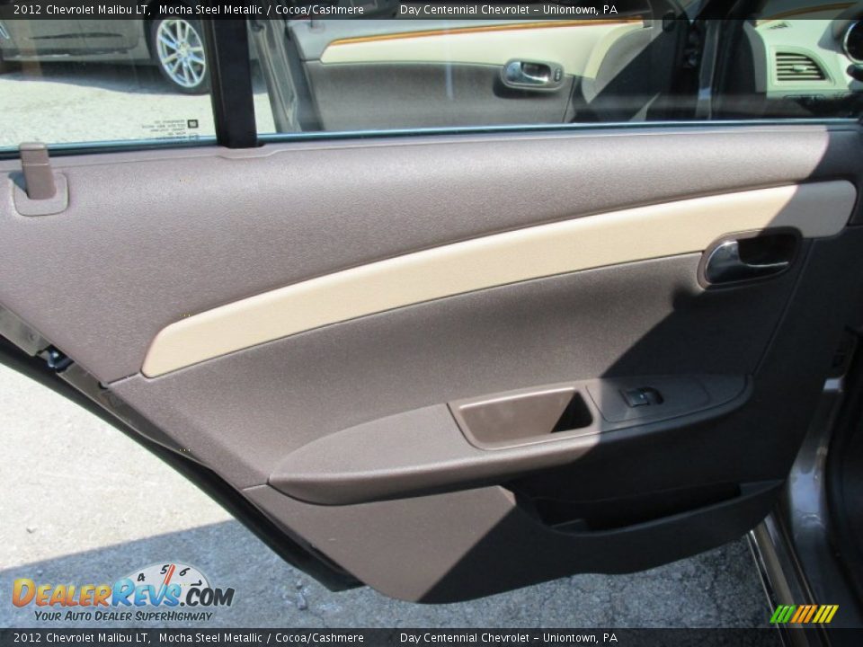 2012 Chevrolet Malibu LT Mocha Steel Metallic / Cocoa/Cashmere Photo #20