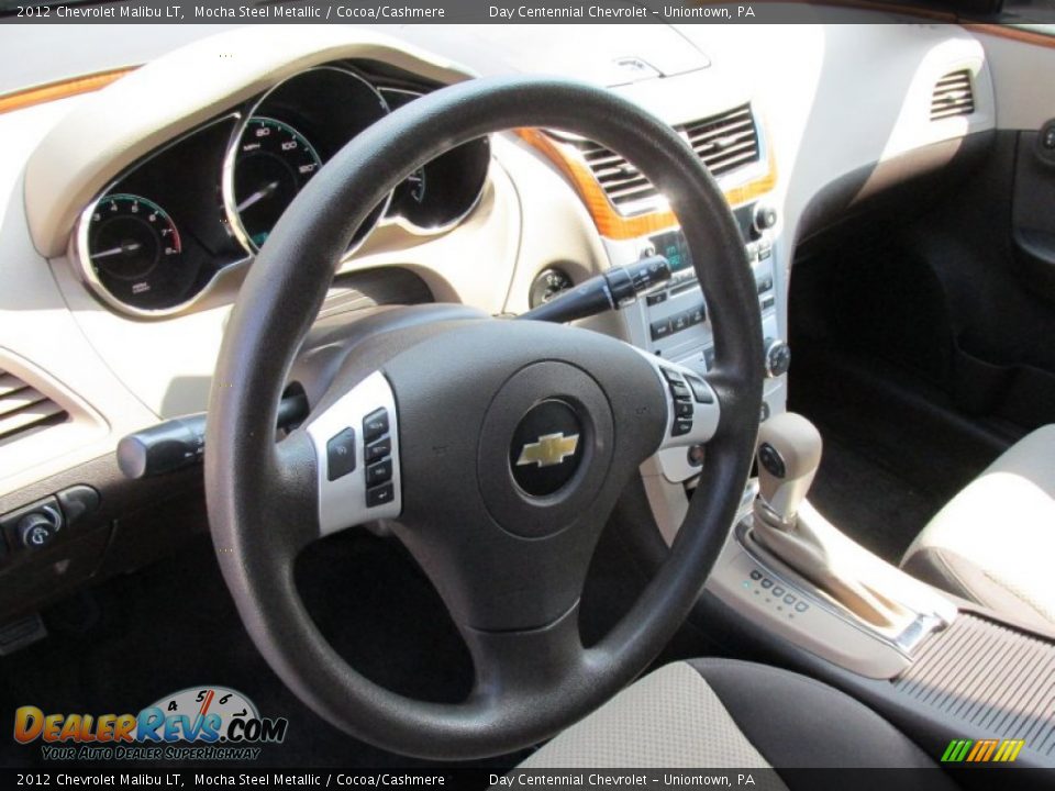 2012 Chevrolet Malibu LT Mocha Steel Metallic / Cocoa/Cashmere Photo #24