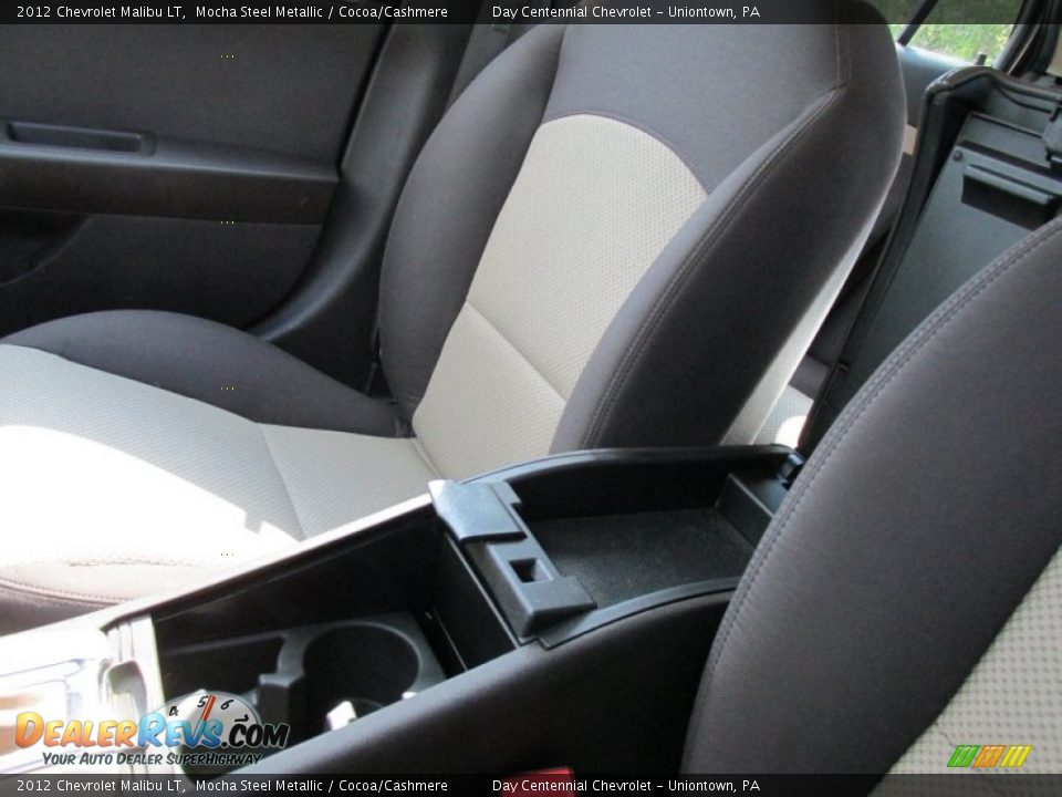 2012 Chevrolet Malibu LT Mocha Steel Metallic / Cocoa/Cashmere Photo #25