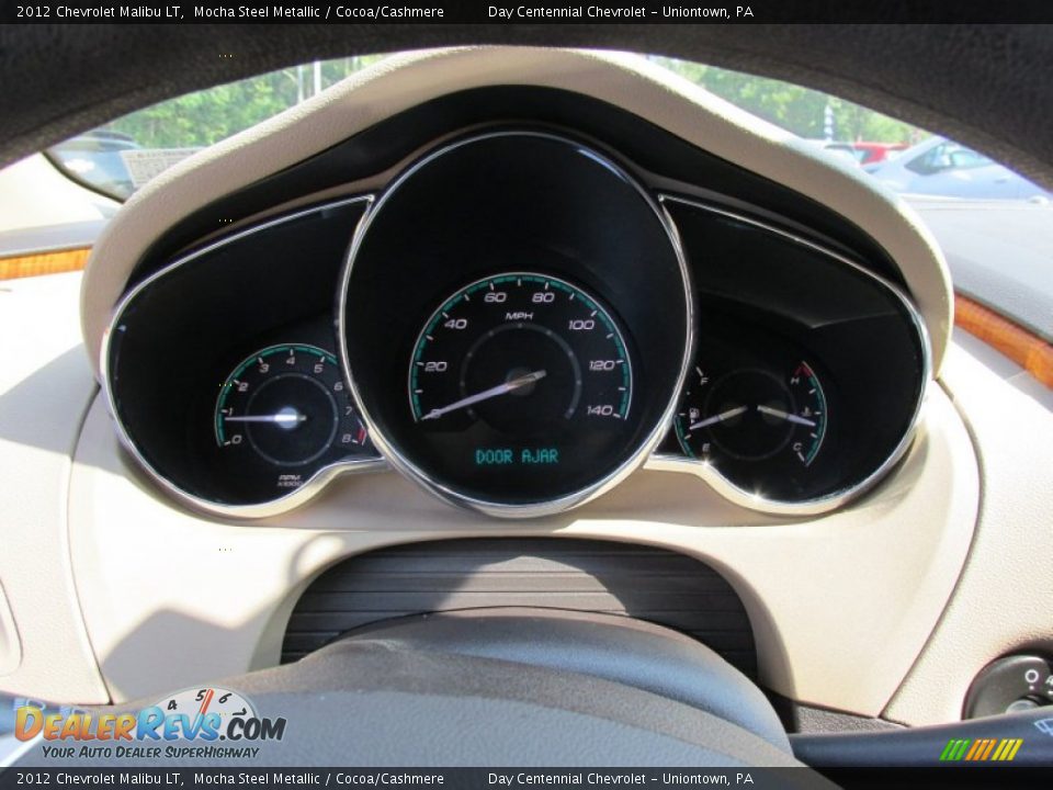 2012 Chevrolet Malibu LT Mocha Steel Metallic / Cocoa/Cashmere Photo #32