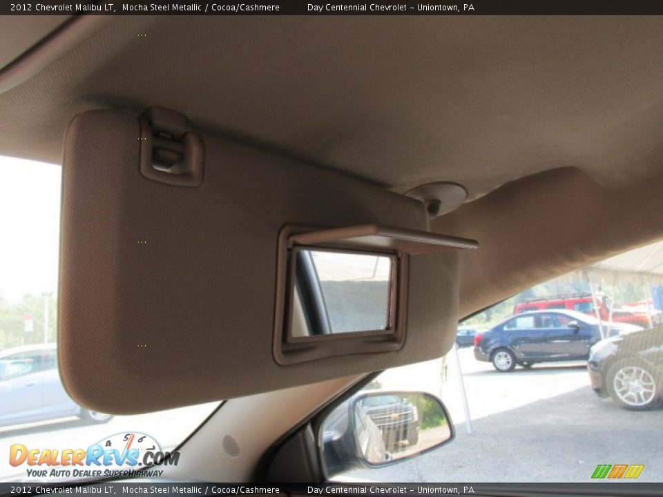 2012 Chevrolet Malibu LT Mocha Steel Metallic / Cocoa/Cashmere Photo #33