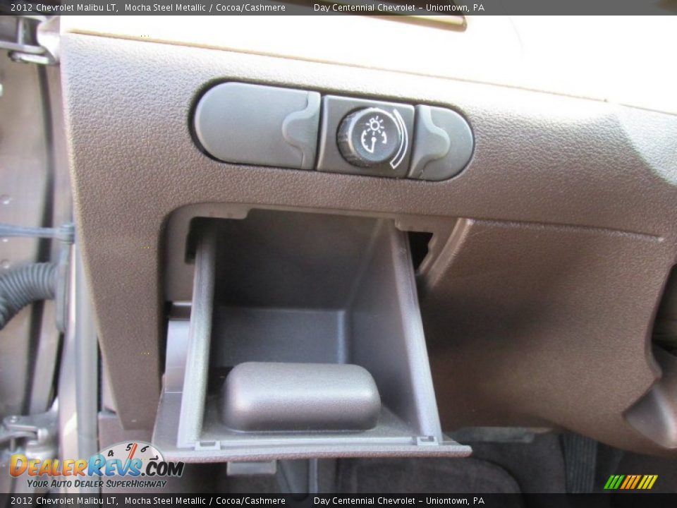 2012 Chevrolet Malibu LT Mocha Steel Metallic / Cocoa/Cashmere Photo #36