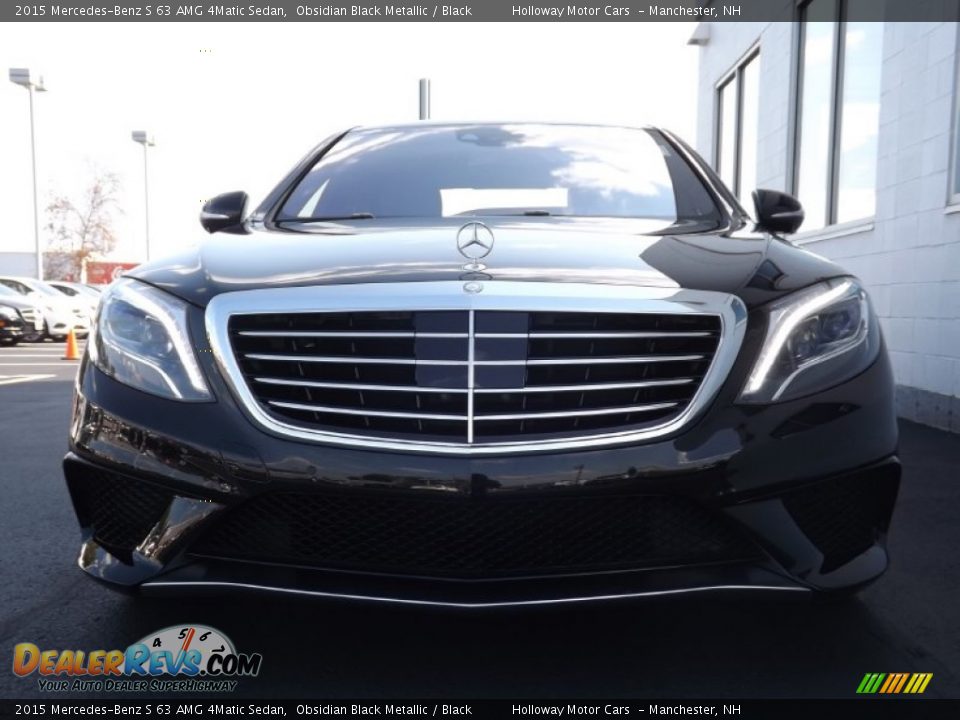 2015 Mercedes-Benz S 63 AMG 4Matic Sedan Obsidian Black Metallic / Black Photo #5