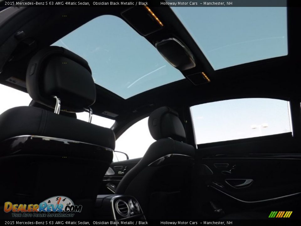 2015 Mercedes-Benz S 63 AMG 4Matic Sedan Obsidian Black Metallic / Black Photo #11